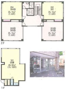 創建第２ビル　平面図